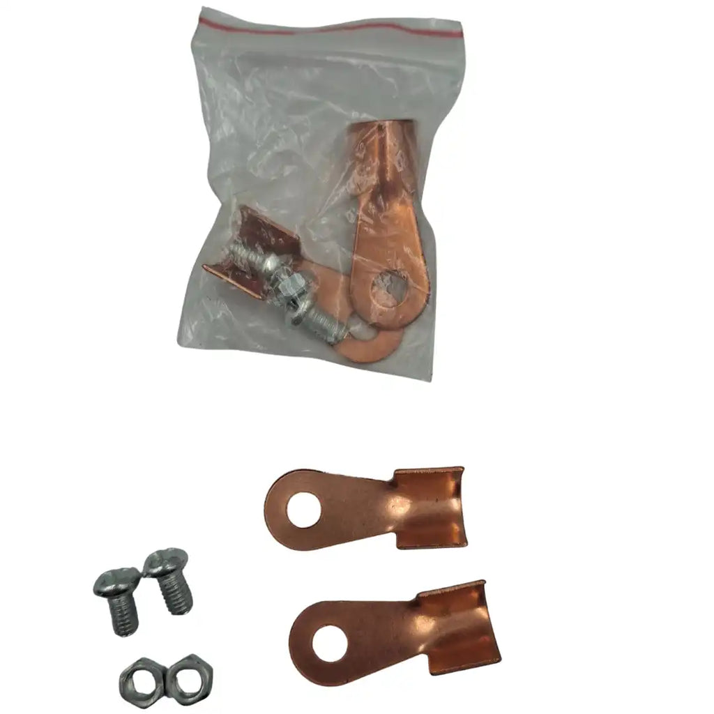 Battery cable connectors copper lugs for vehicles