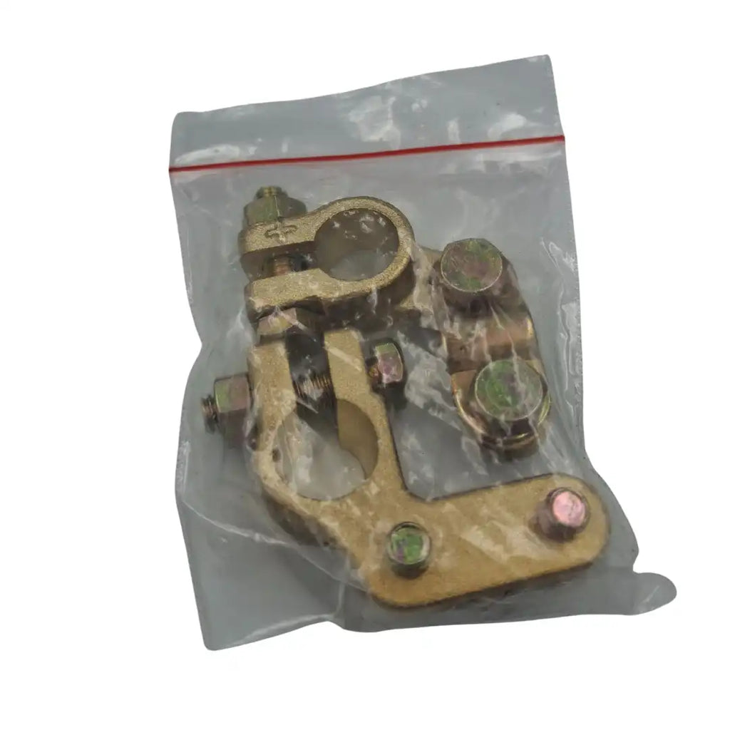 Corrosion-resistant brass small battery terminal