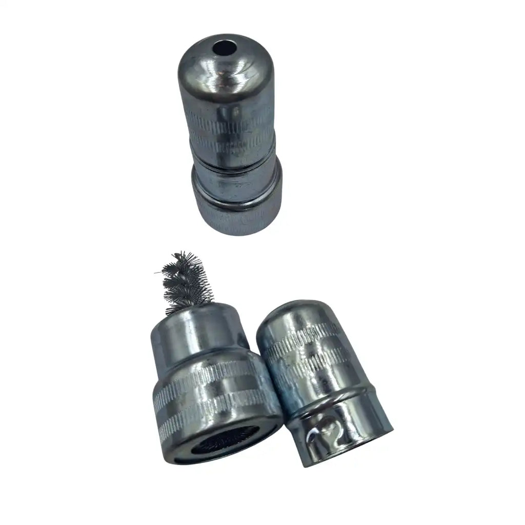 Truck battery pole cleaner for corrosion removal